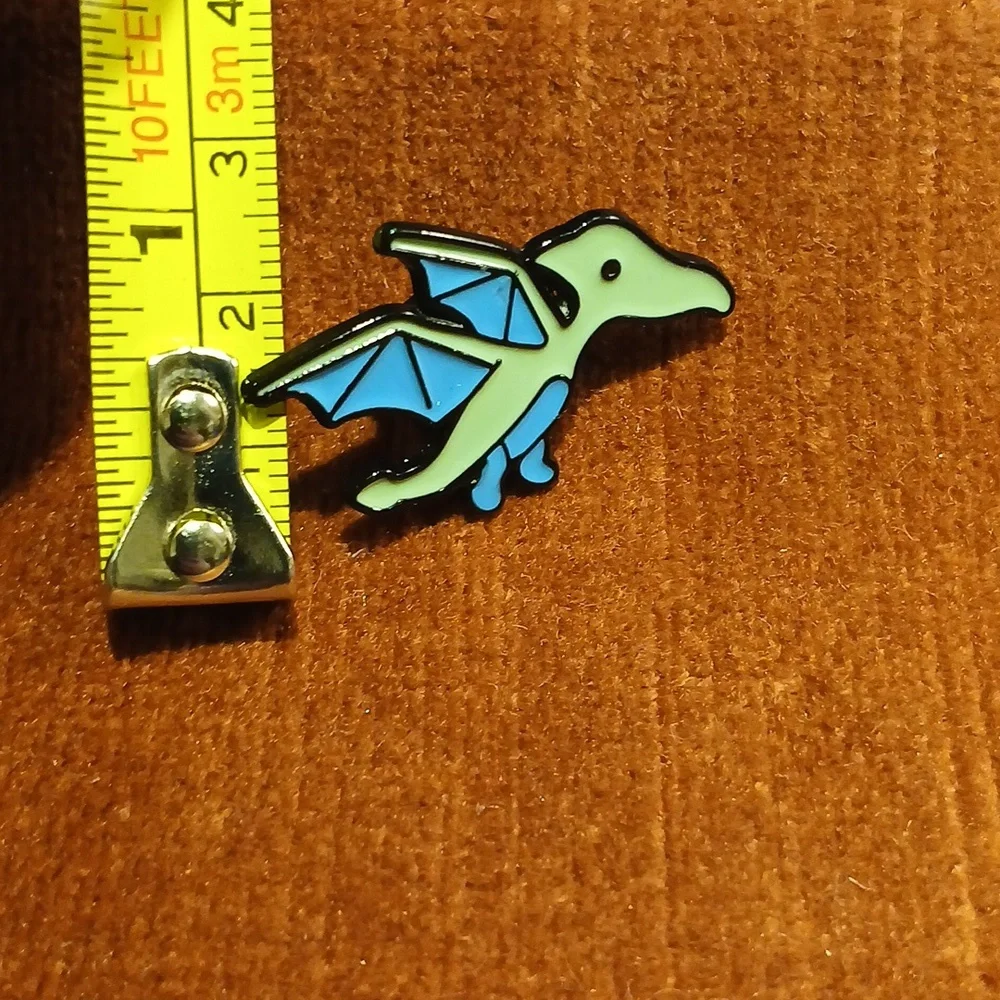 5/$25 NEW Pterodactyl Enamel Pin